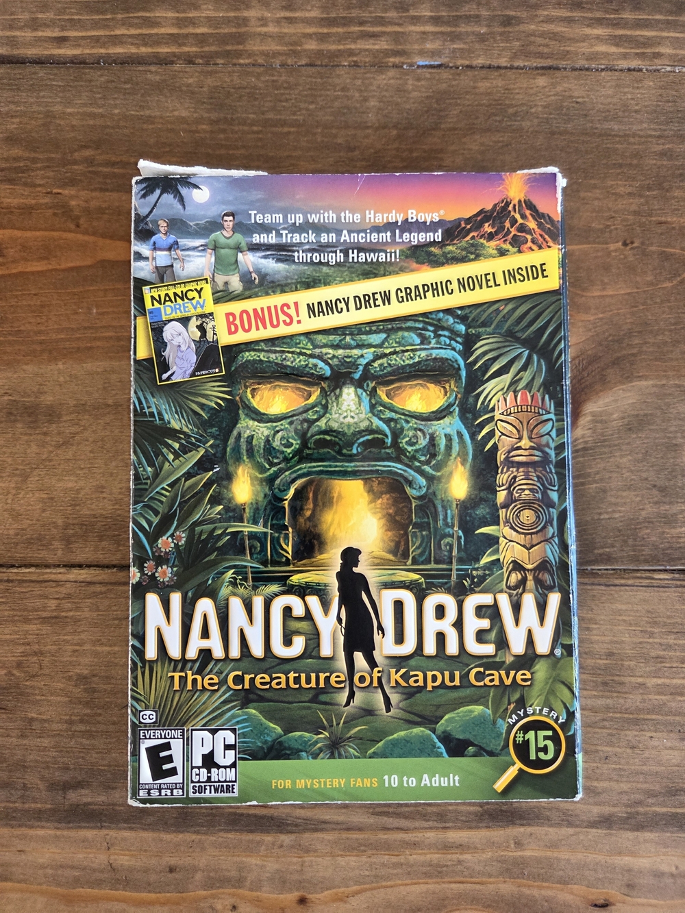 Nancy Drew The Creature of Kapu Cave PC Game - Green